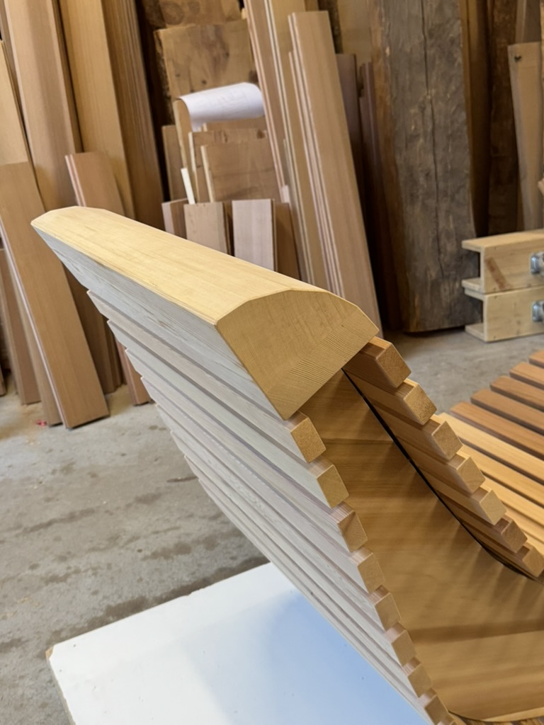 Chaise longue en cèdre – Image 3